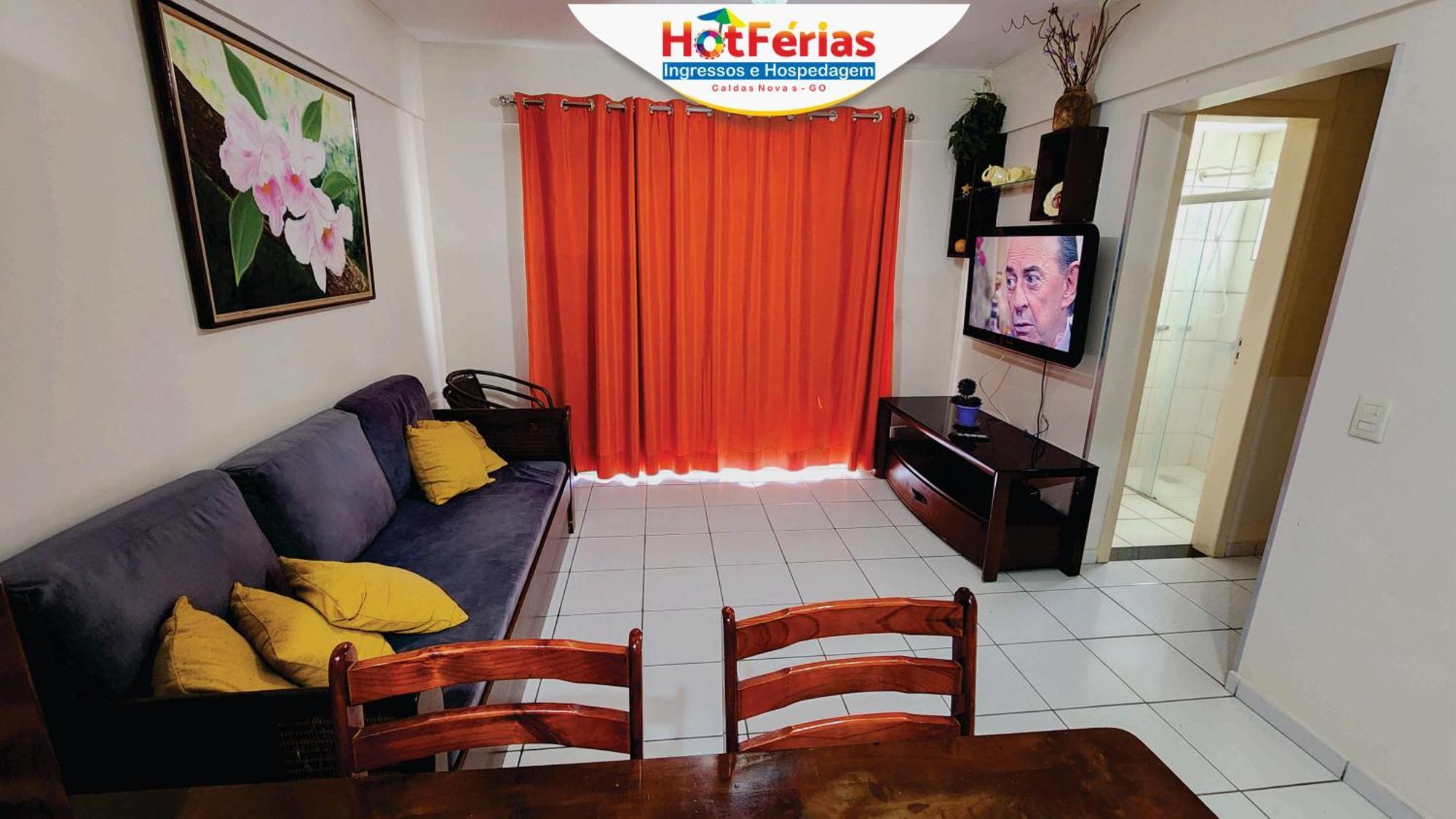 Flat Paradise, Piscinas Termais, Proximo Ao Centro - Hotferias Caldas Novas Dış mekan fotoğraf