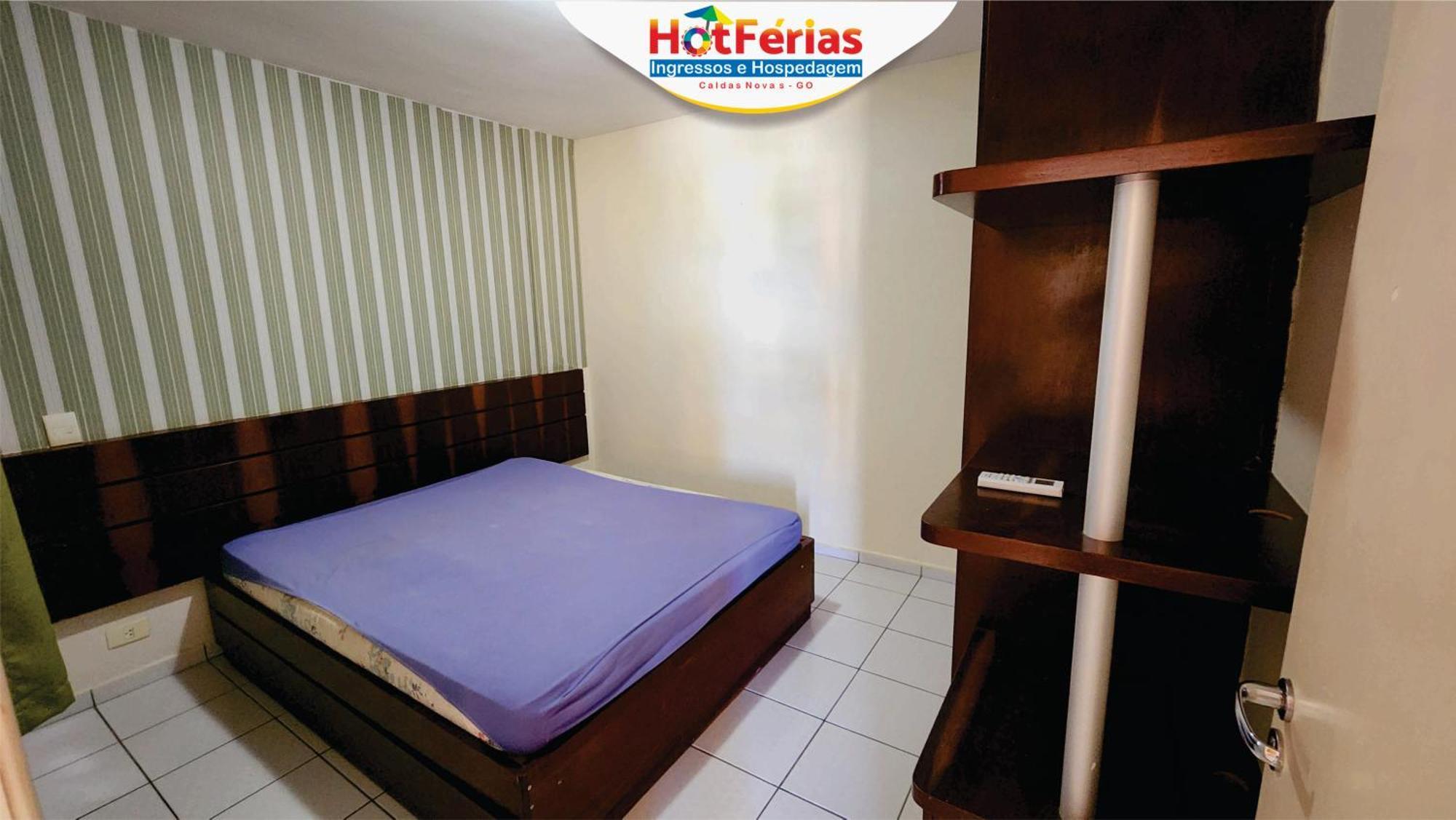 Flat Paradise, Piscinas Termais, Proximo Ao Centro - Hotferias Caldas Novas Dış mekan fotoğraf