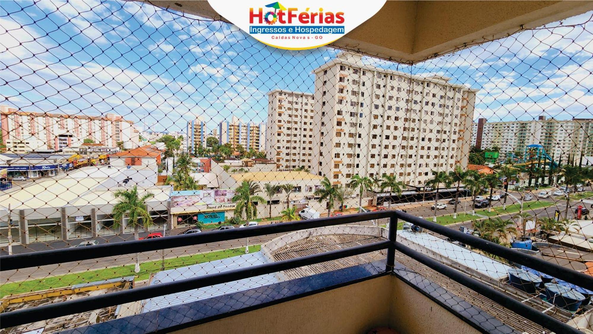 Flat Paradise, Piscinas Termais, Proximo Ao Centro - Hotferias Caldas Novas Dış mekan fotoğraf