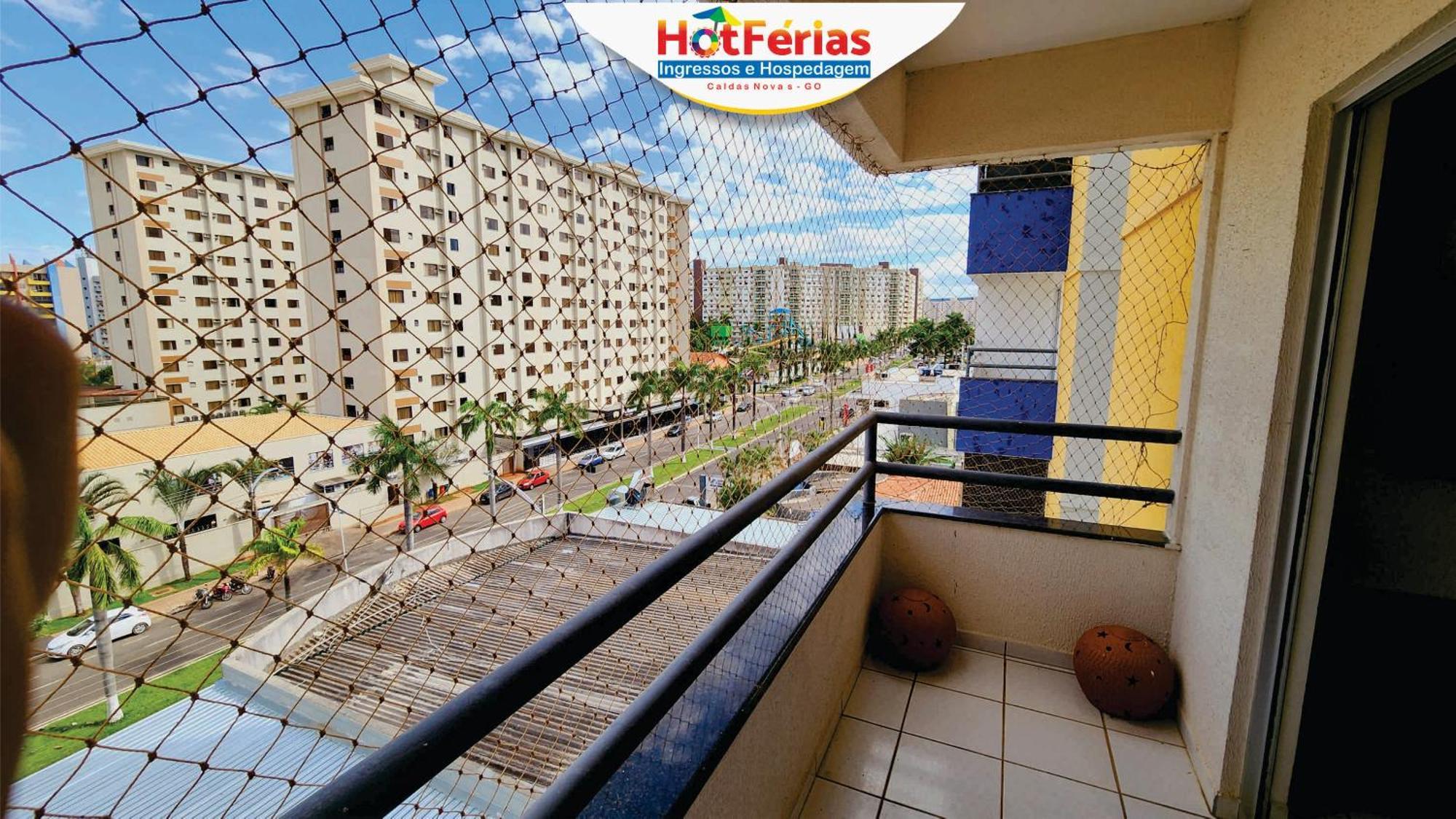 Flat Paradise, Piscinas Termais, Proximo Ao Centro - Hotferias Caldas Novas Dış mekan fotoğraf