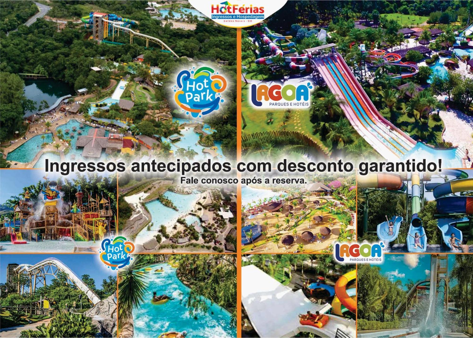 Flat Paradise, Piscinas Termais, Proximo Ao Centro - Hotferias Caldas Novas Dış mekan fotoğraf